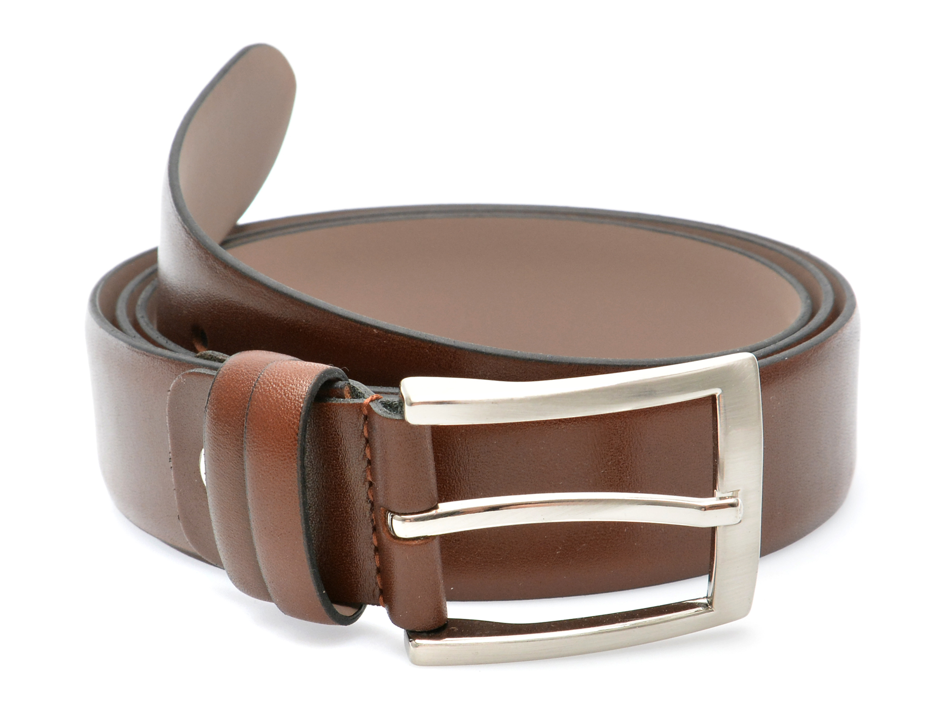 Curea GUMUSS maro din piele naturală | Eleganță