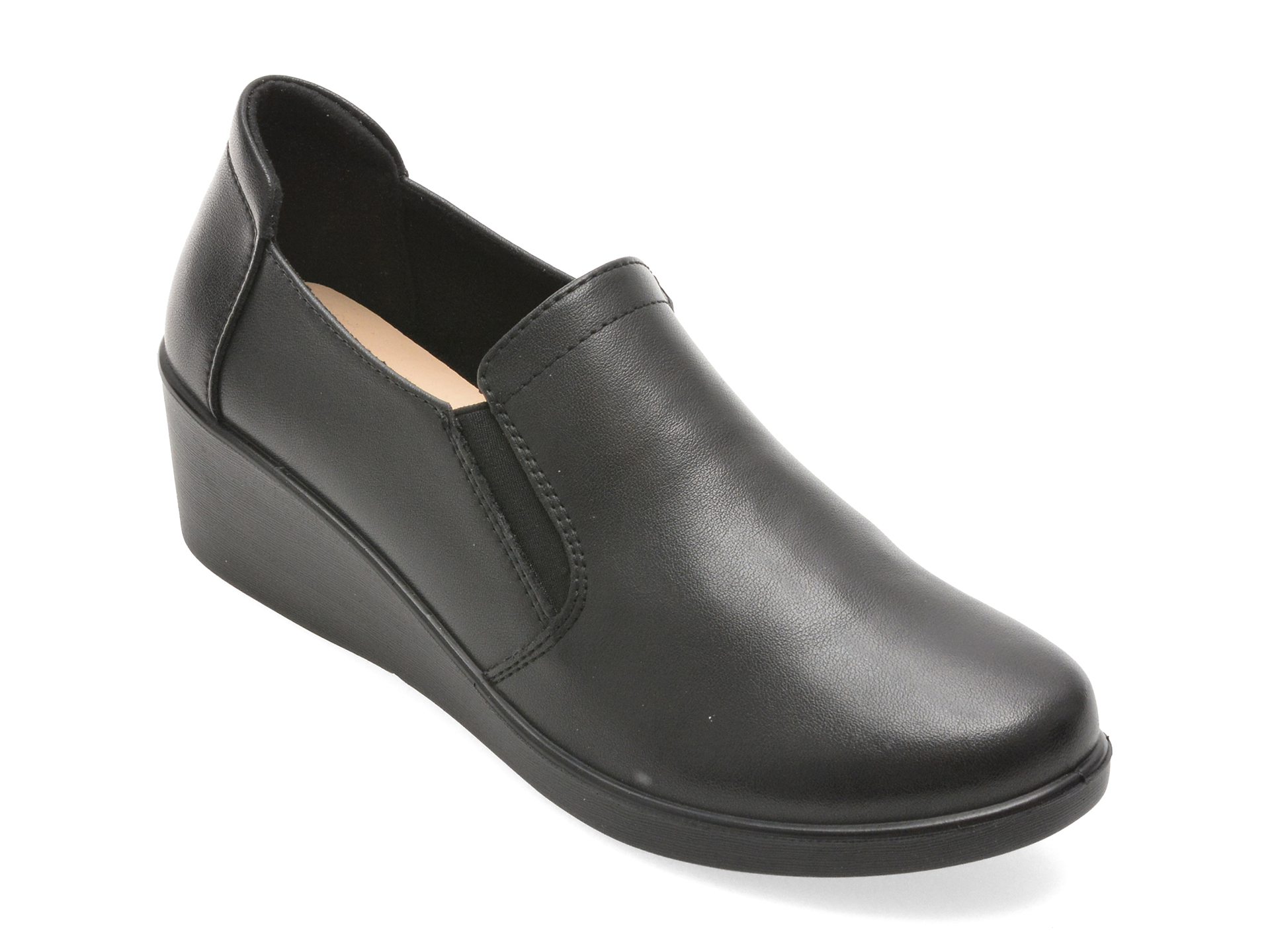 Pantofi KARISMA negri, WB60017, din piele naturala