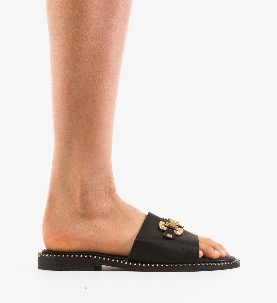 Trebor Papuci Dama Negri - Confort și Stil - imagine 5