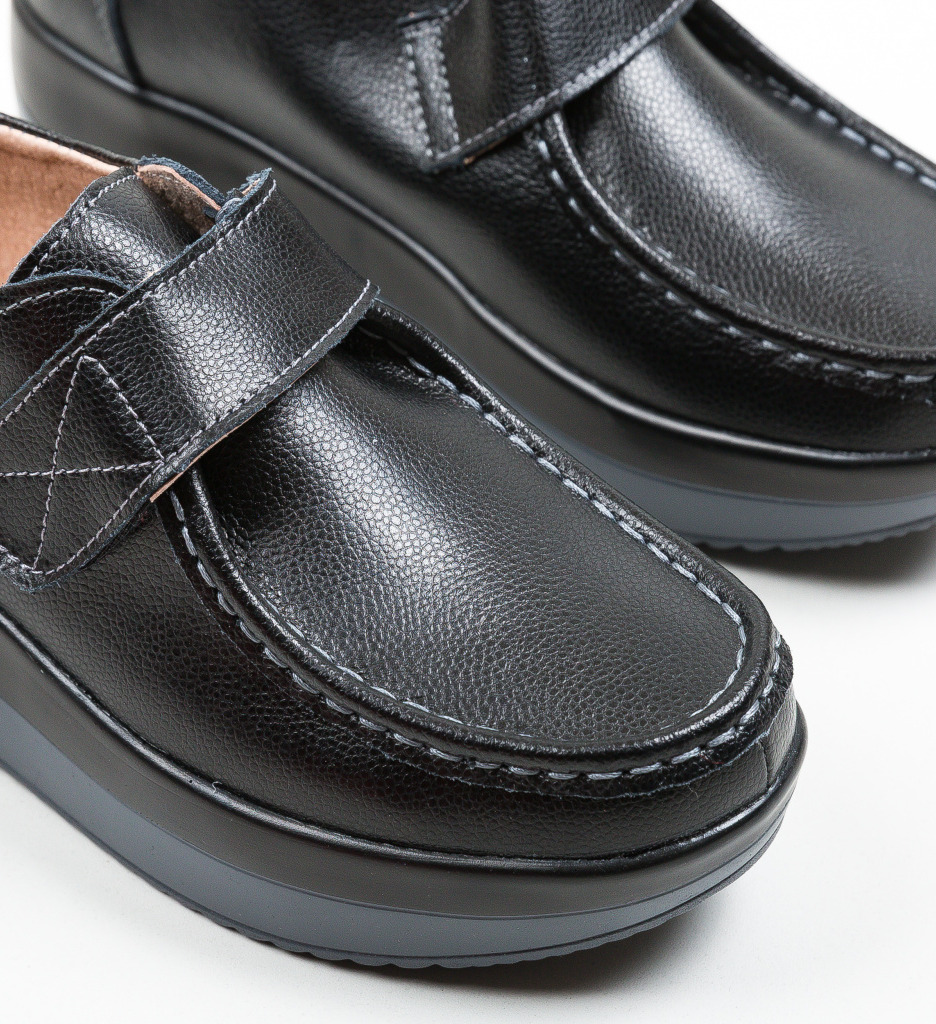 Pantofi Casual Groma Negri - Confort și Stil - imagine 6