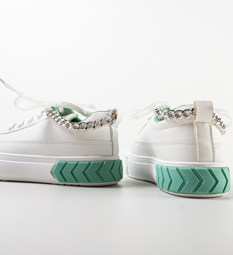 Sneakers Jobe Verzi Dama - Confort & Stil - imagine 6