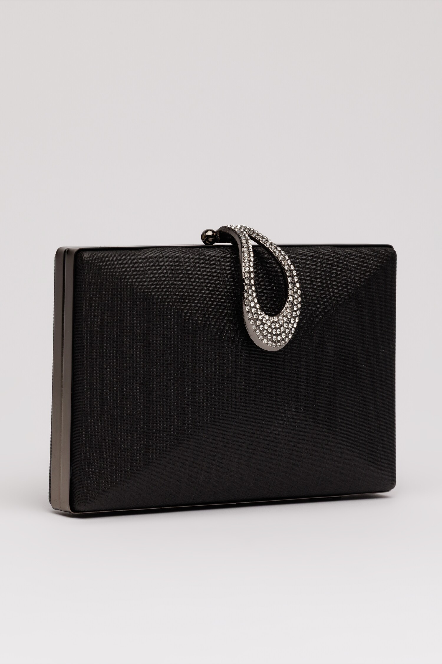 Clutch Elegant Negru | Design Geometric