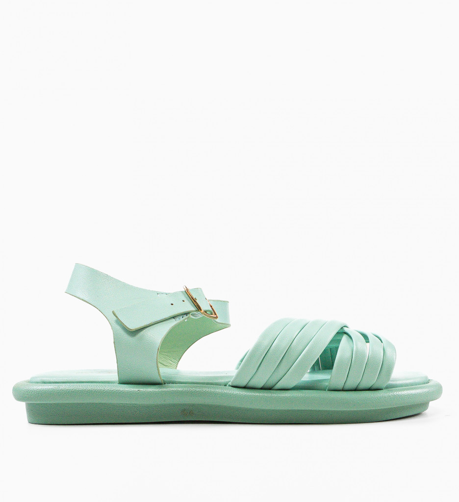 Sandale Dama Cinnamon Turcoaz | Stil & Confort - imagine 4