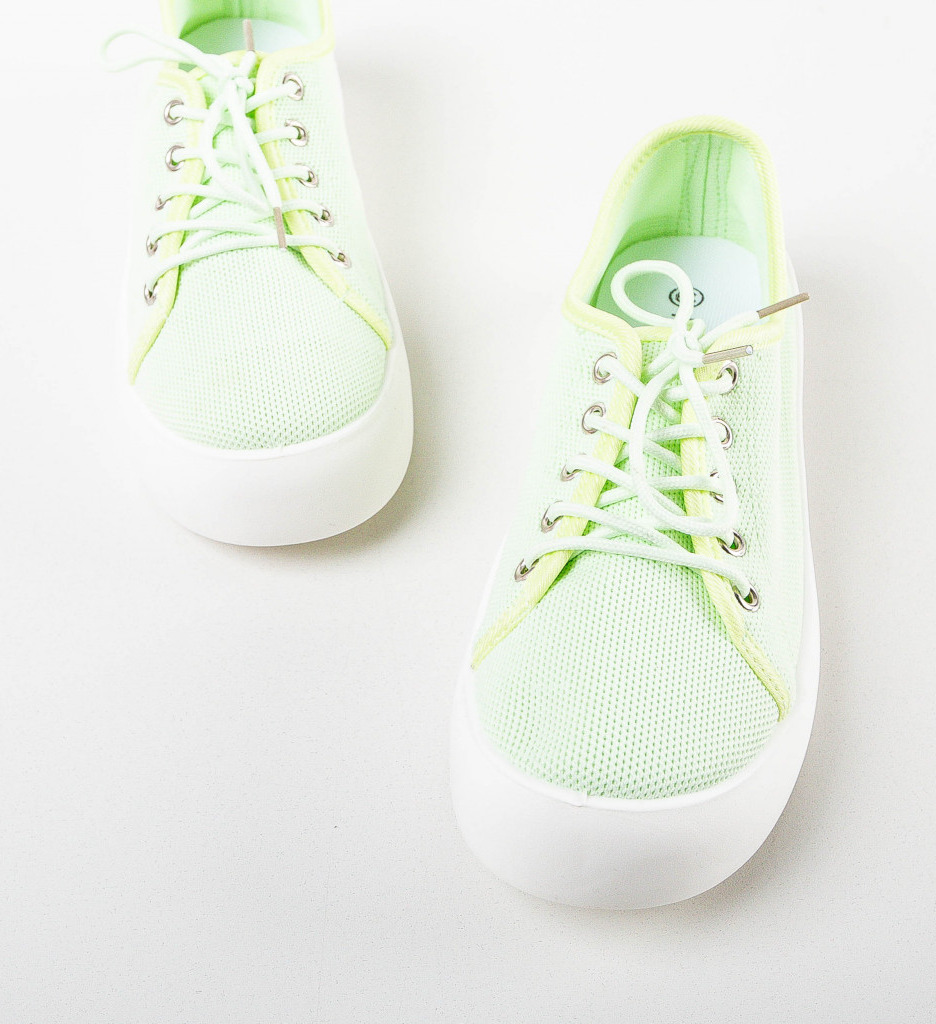 Sneakers Miruna Verzi - Confort și Stil - imagine 4