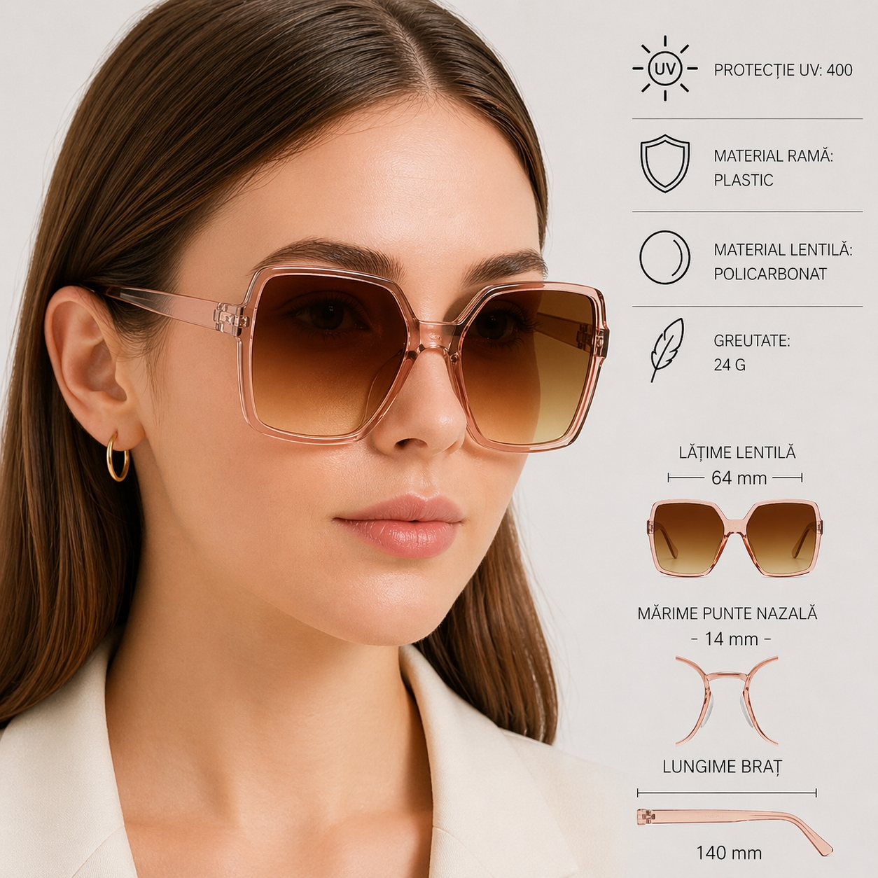 Ochelari de Soare Picadili SG200 | Stil și Protecție - imagine 4