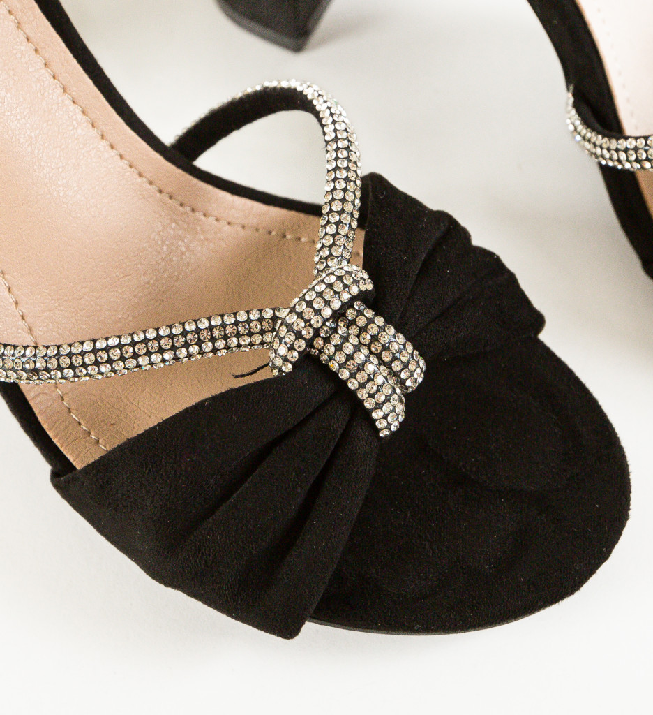 Sandale Nastena Negre | Eleganță la Fiecare Pas - imagine 12