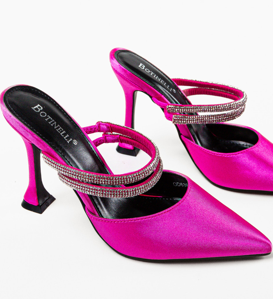 Pantofi Toc Fuchsia - Eleganță și Stil - imagine 2