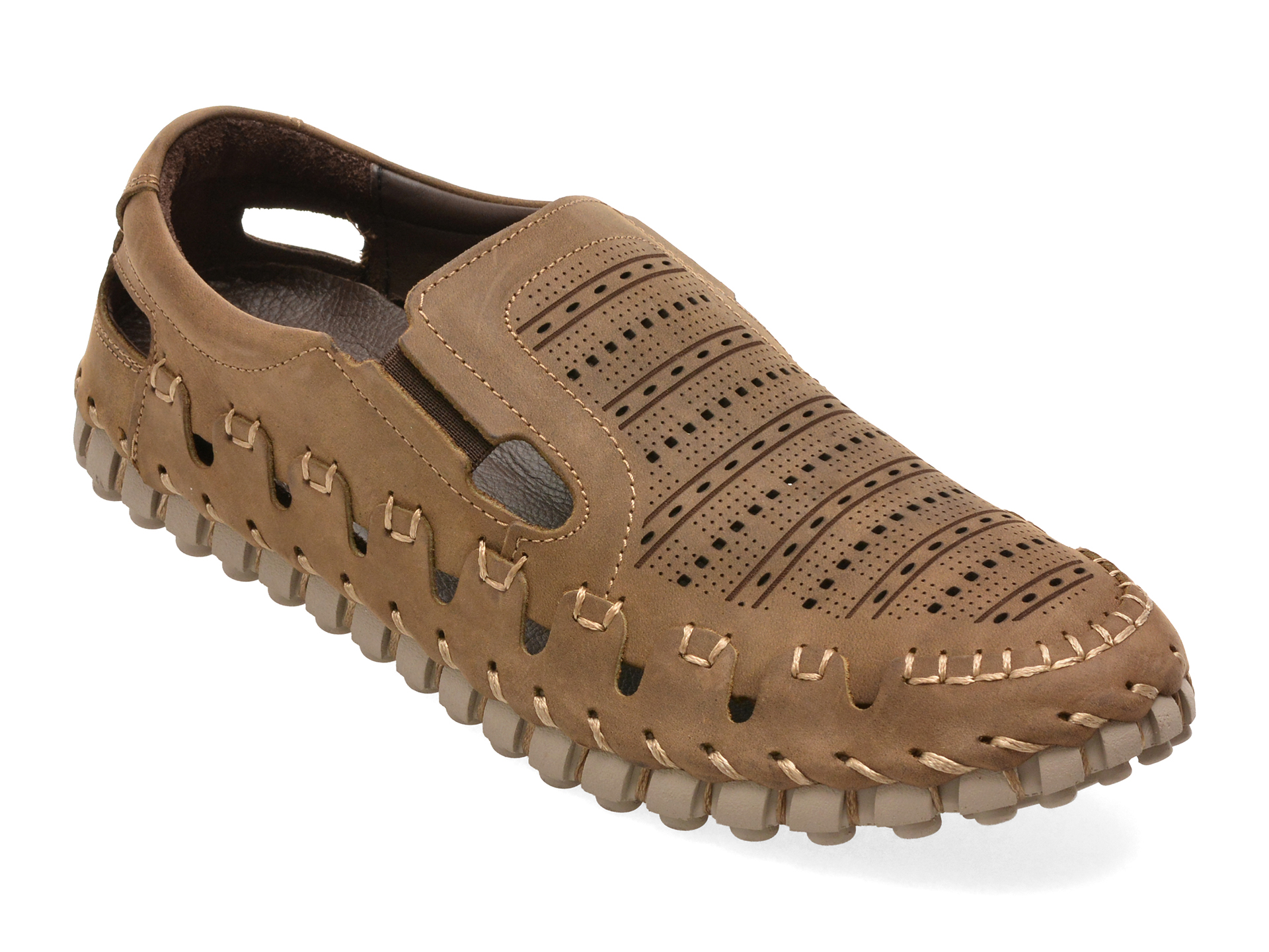 Pantofi GRYXX Gri Piele Naturală | Casual Bărbați
