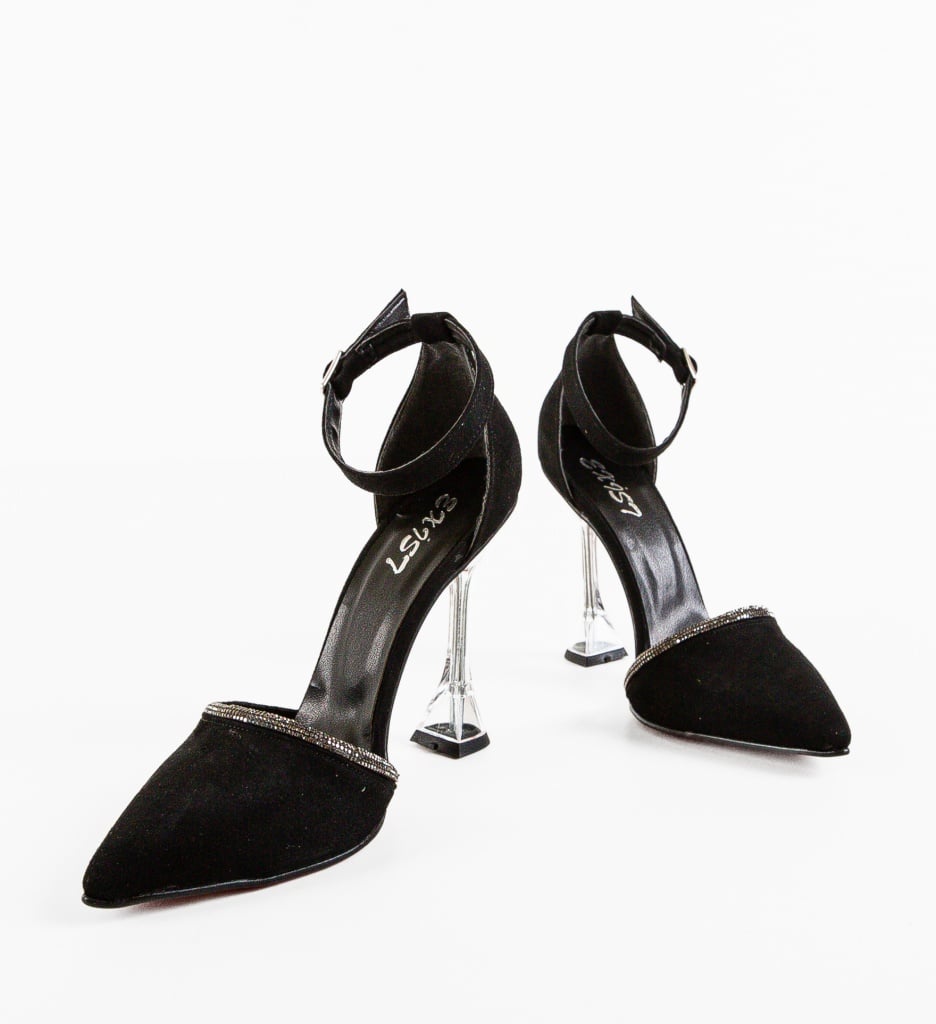 Pantofi dama Osk Negri cu toc elegant - imagine 7