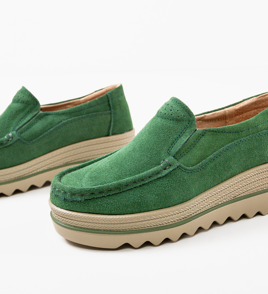 Pantofi Casual Smirno Verzi 2 - Confort și Stil - imagine 6