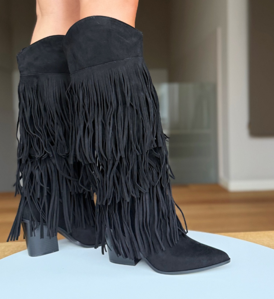 Cizme Dama Kanyb Negre – Eleganță și Stil Urban - imagine 2