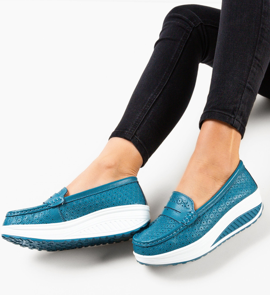 Pantofi Casual Fyrya Albastri | Confort și Stil