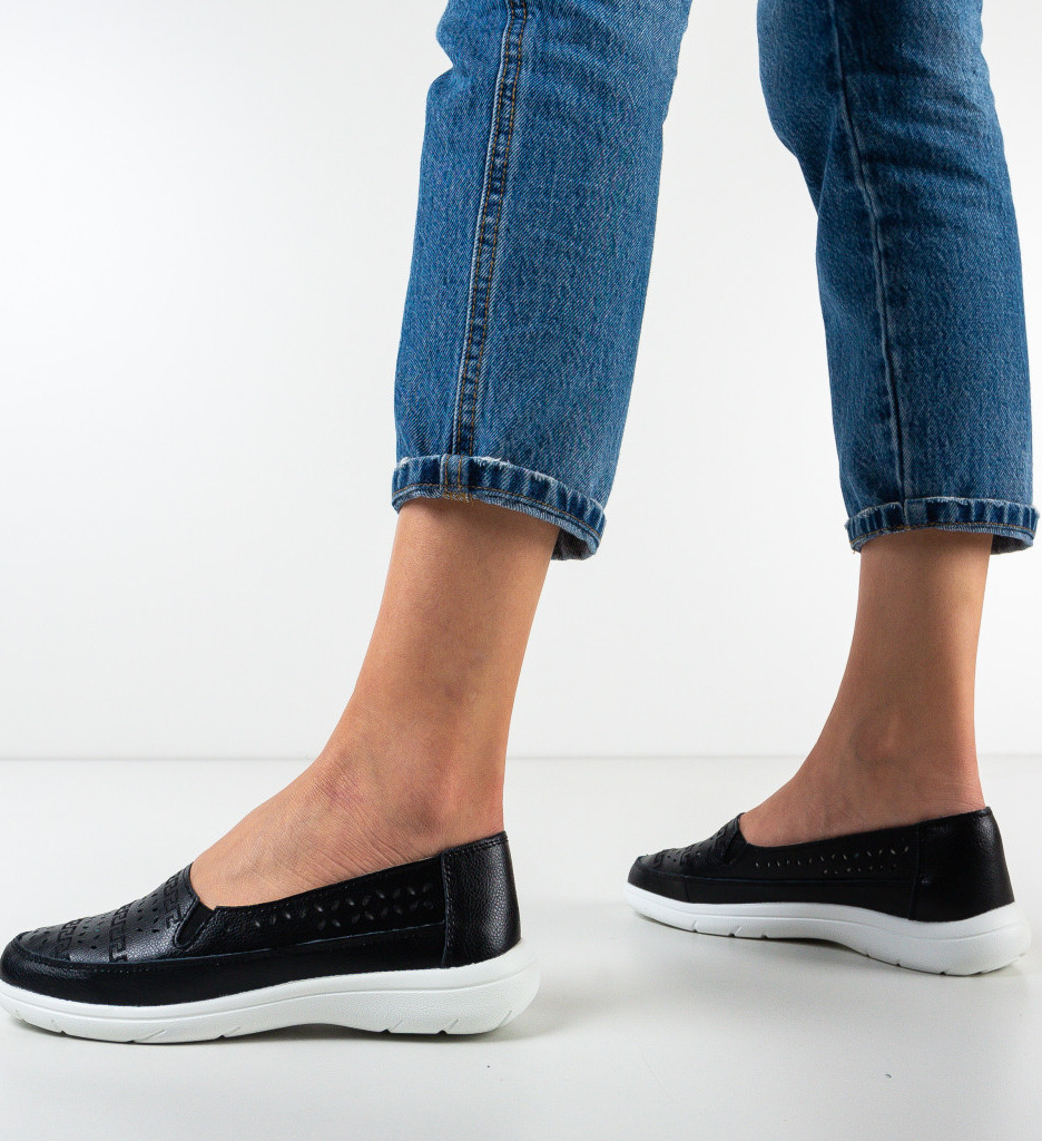 Pantofi Casual Lisandra Negri - Confort și Stil - imagine 3