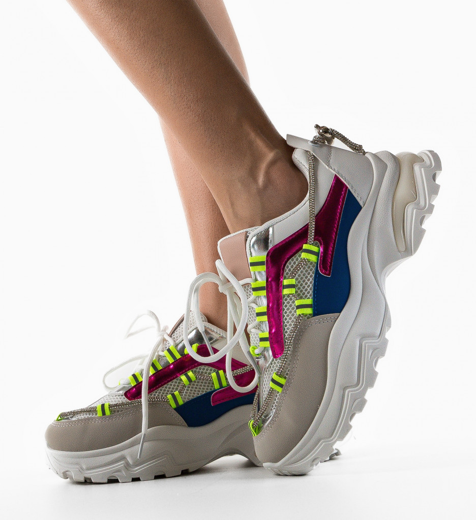 Sneakers Dama Siuan Albi | Confort și Stil - imagine 2