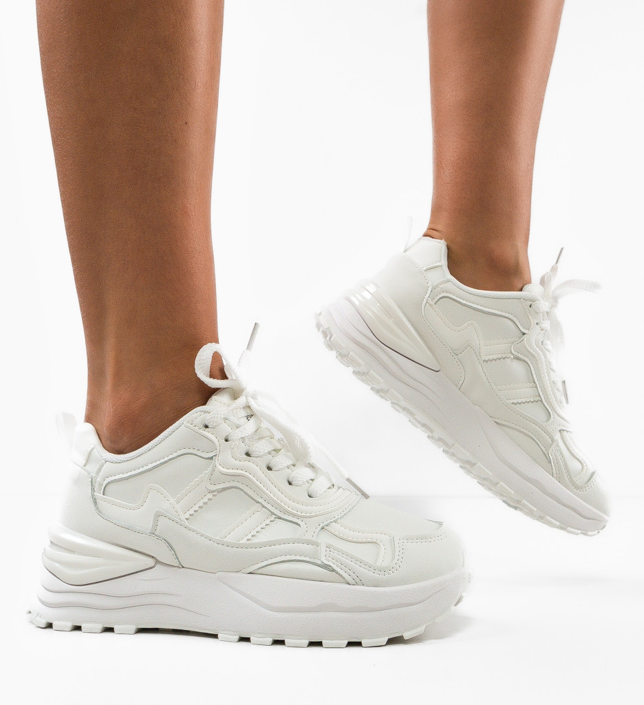 Sneakers Dama Yehoyaki Albi - Confort și Stil - imagine 2