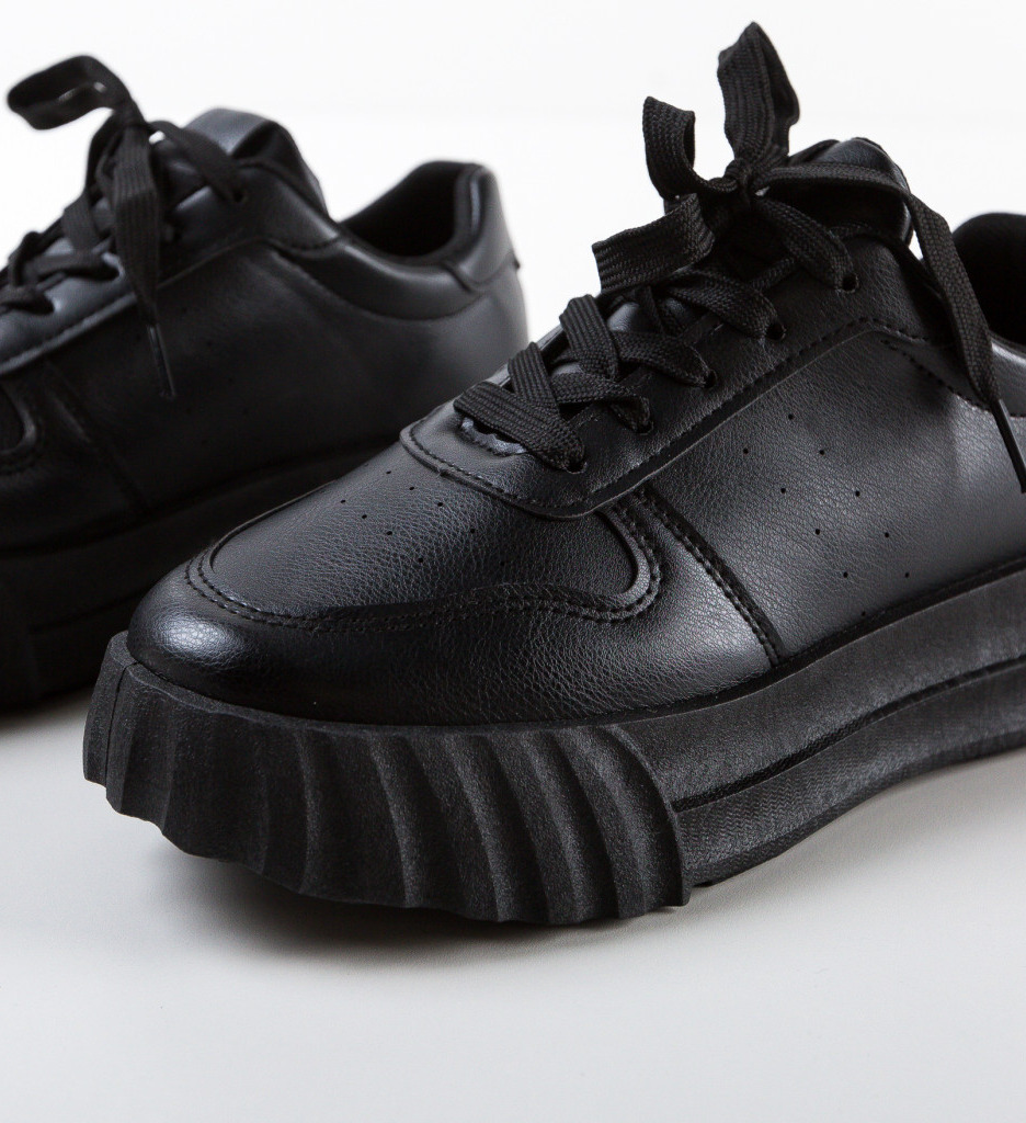 Sneakers Preston Negri | Stil și Confort Urban - imagine 6