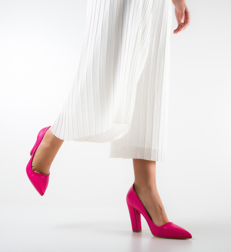 Pantofi Clash Fuchsia | Eleganță și Stil - imagine 6