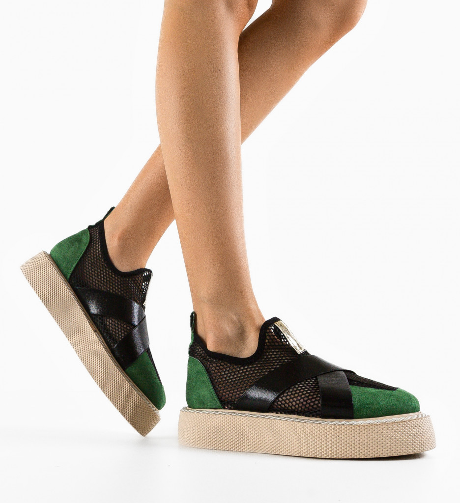 Windee Pantofi Casual Verzi - Confort și Stil