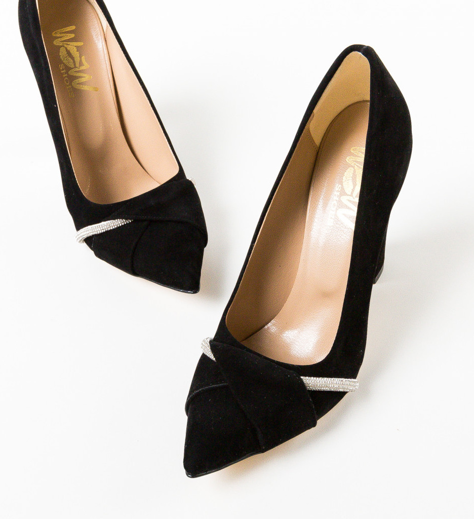 Pantofi cu Toc Roka Negri - Eleganță Modernă - imagine 4