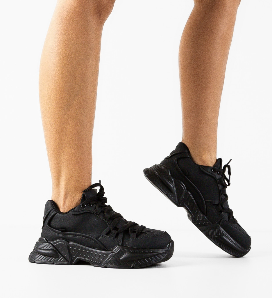 Sneakers Dama Samir Negri 2 | Confort și Stil - imagine 2