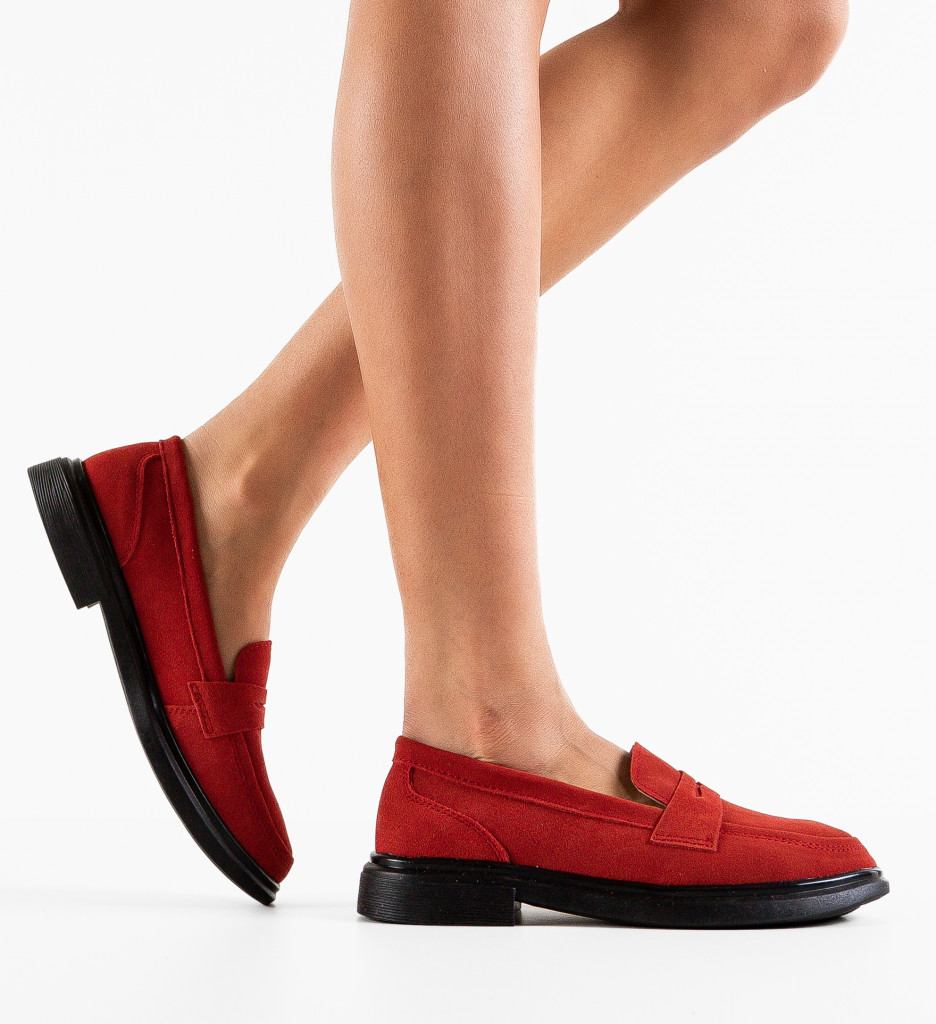 Pantofi Casual Butler Roșii | Stil și Confort - imagine 3