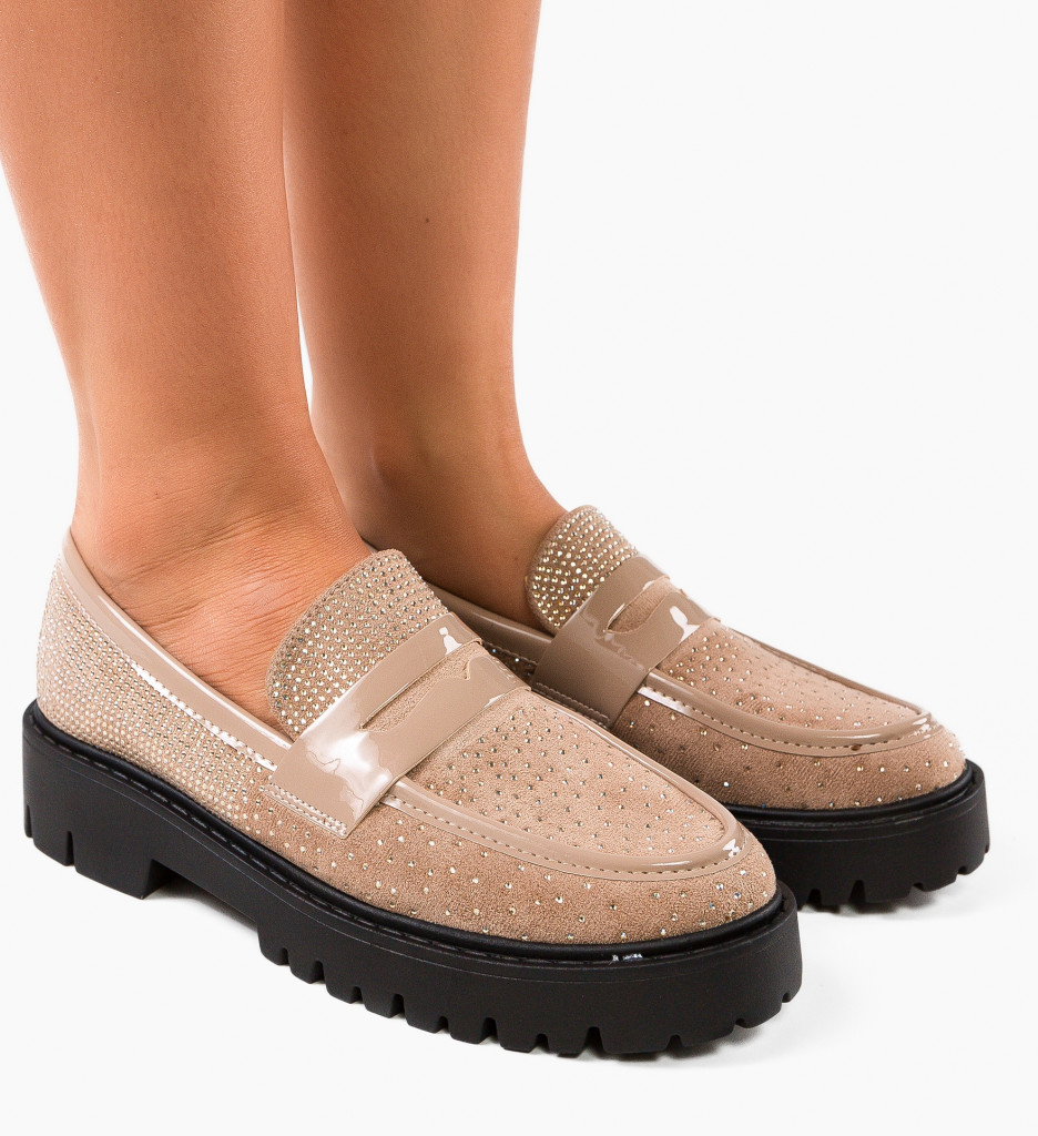 Pantofi Casual Kareem Bej 2 | Confort și Stil