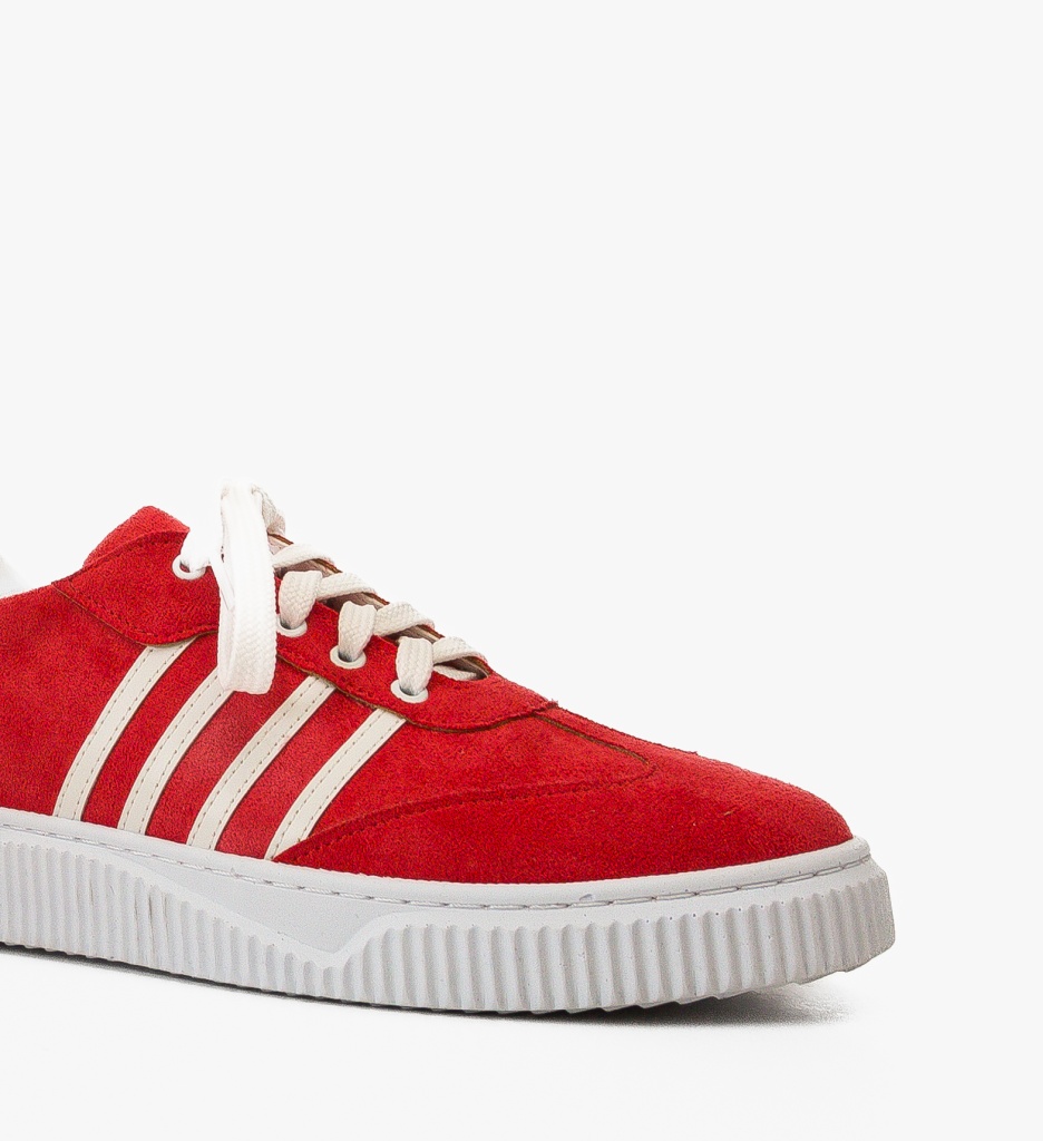Sneakers Dama Crimson Rosii - Stil și Confort - imagine 6
