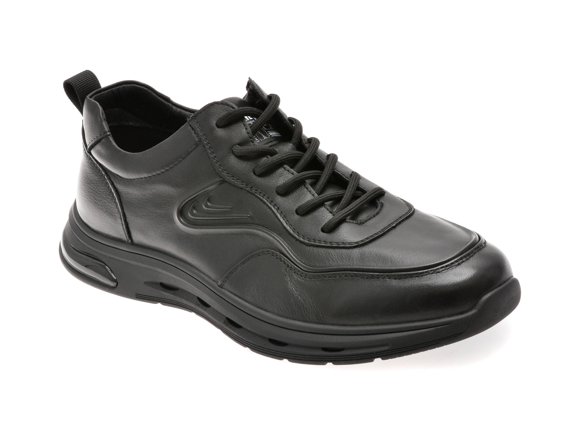 Pantofi sport EPICA negri din piele naturala