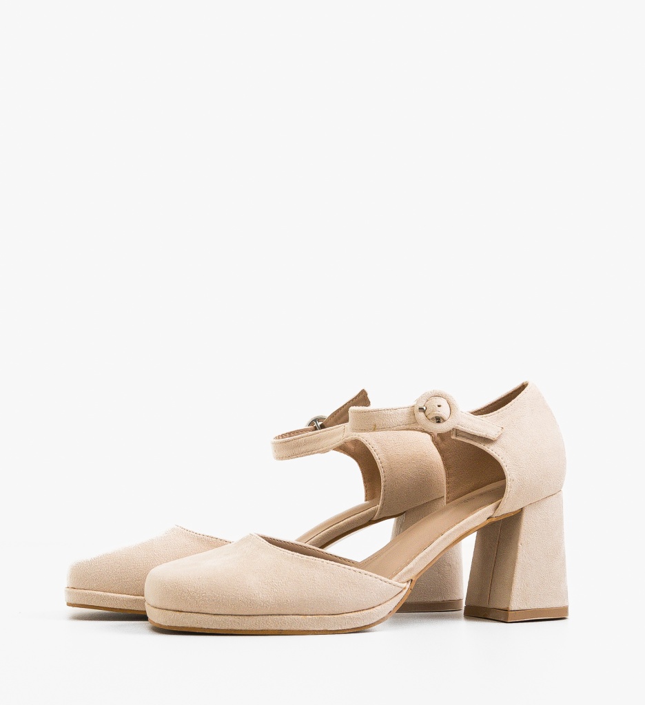 Pantofi Dama Rafe Nude | Eleganță Versatilă - imagine 3