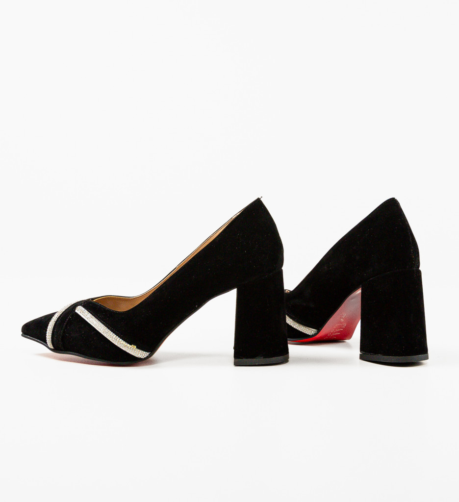 Pantofi Dama Crysta Negri 2 - Eleganță și Stil - imagine 5