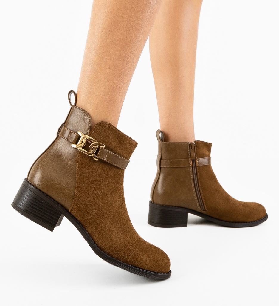 Ghete Dama Jamey Khaki | Stil și Confort