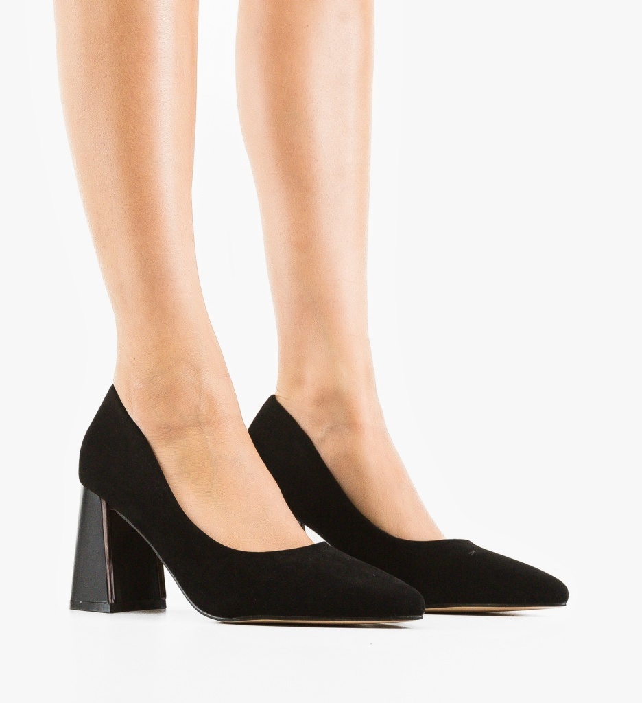 Pantofi cu toc Nimua Negri - Eleganță și Stil