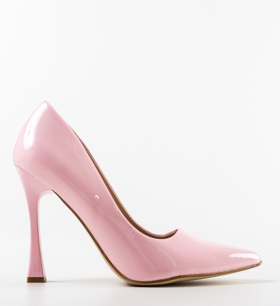 Pantofi Toc Lindo Roz - Eleganță și Stil - imagine 5