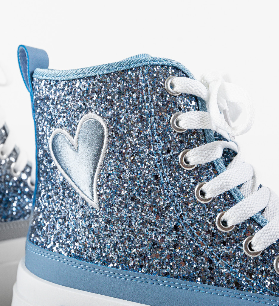Sneakers Cuore Albastri - Confort Casual - imagine 10