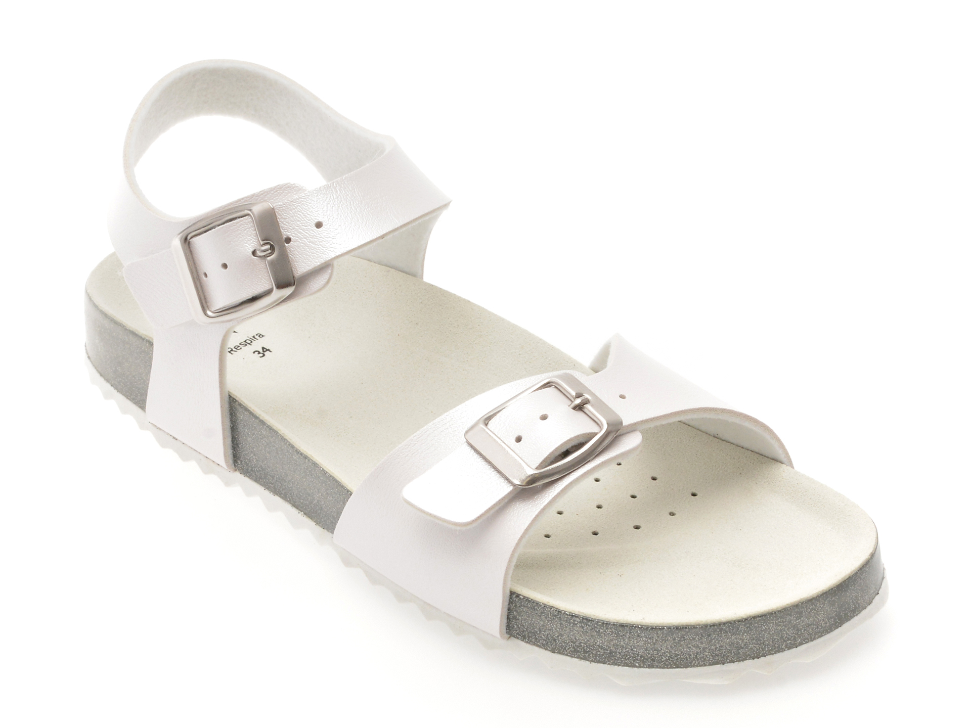 Sandale GEOX albe J558MI | Confort maxim