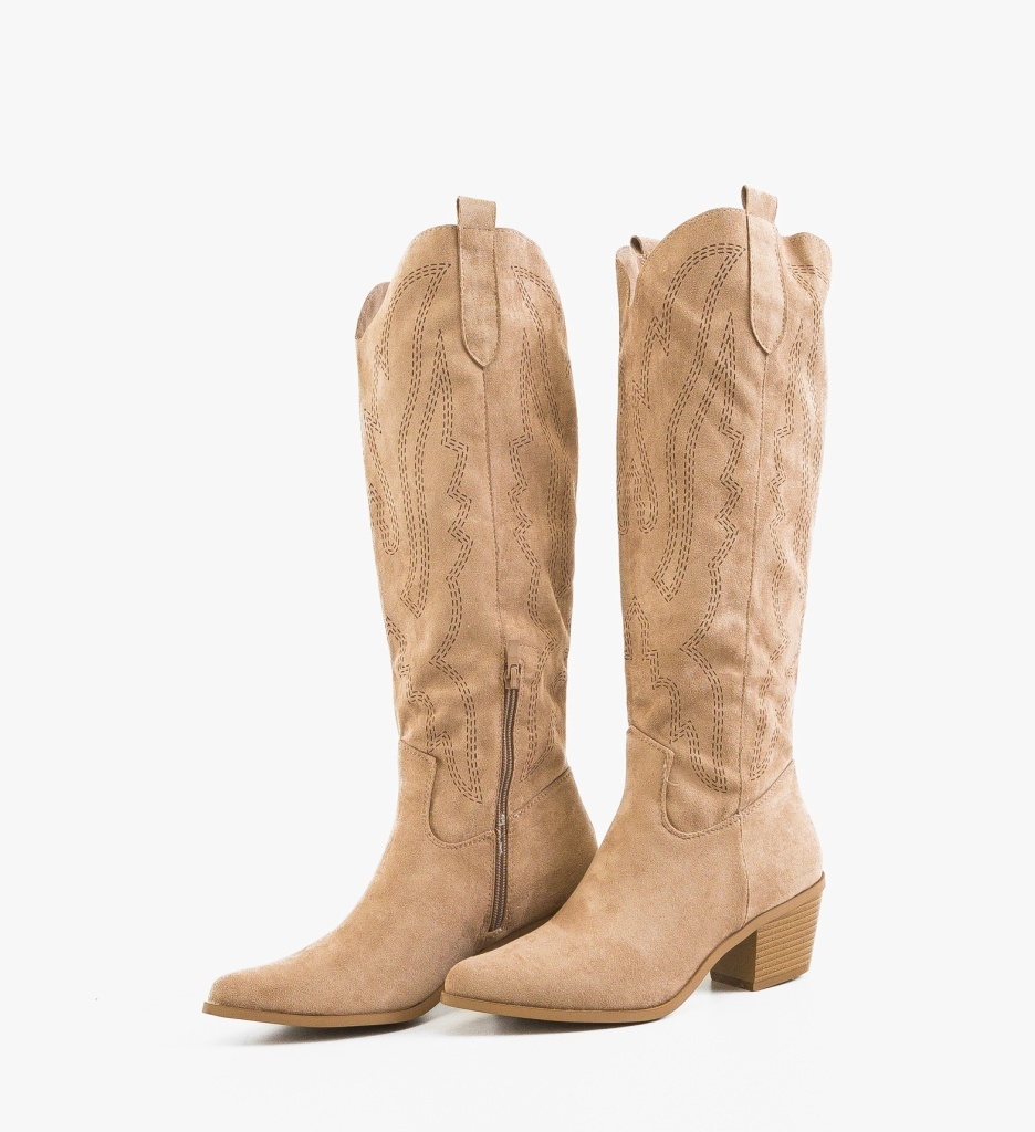 Cizme Dama Novograd Khaki | Stil și Confort - imagine 4