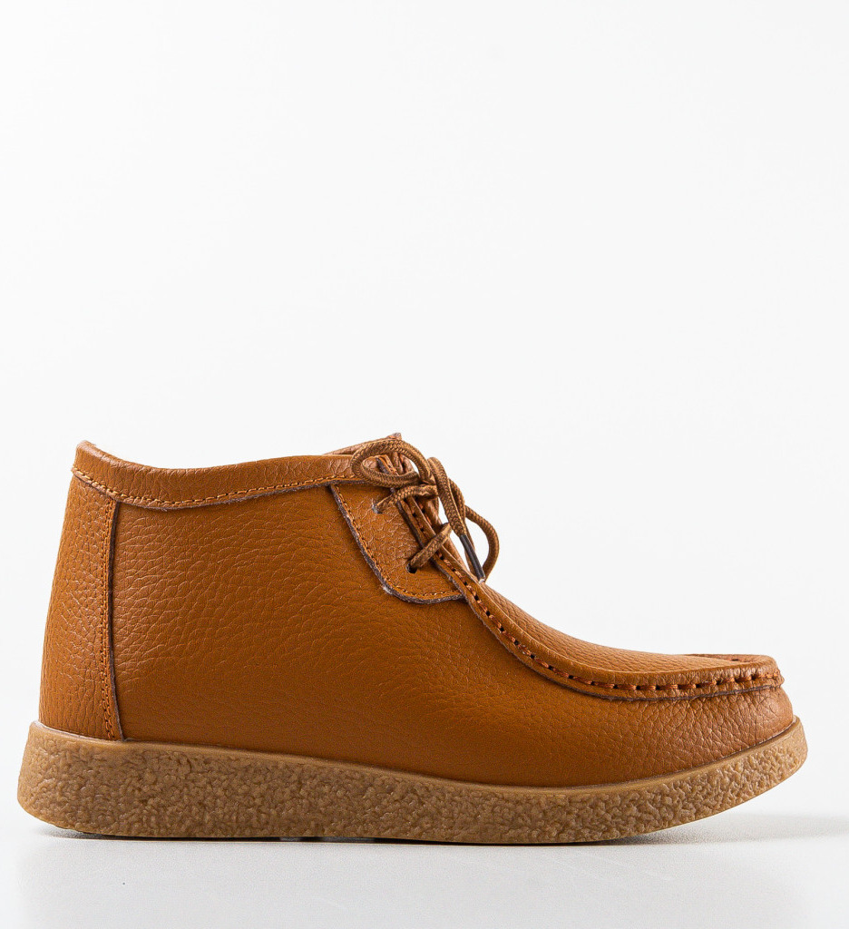 Pantofi Casual Munela Camel - Confort și Stil - imagine 4