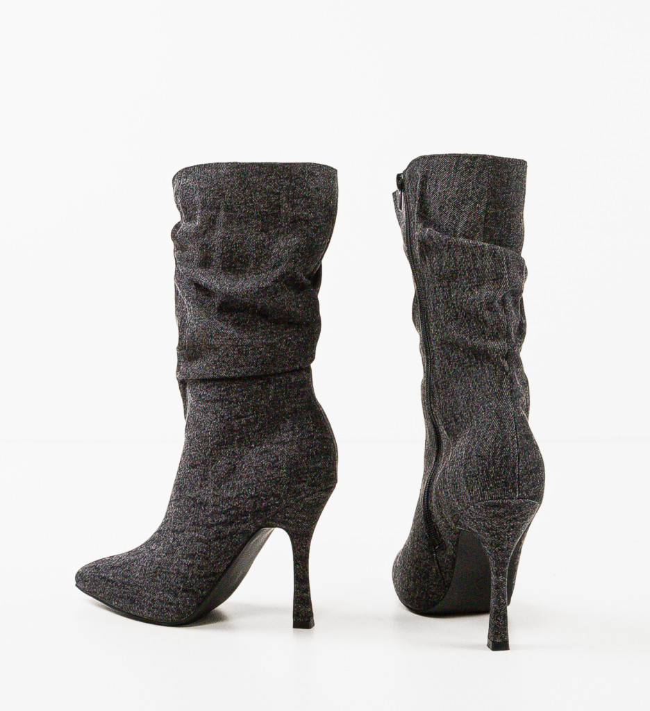 Botine Dama Negre | Eleganță și Stil Versatil - imagine 7