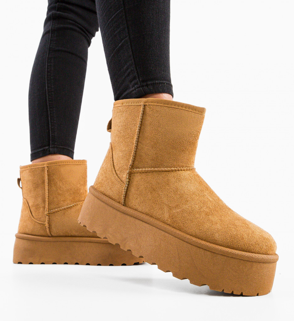 Cizme UG Sentino Camel - Confort și Stil Premium - imagine 4