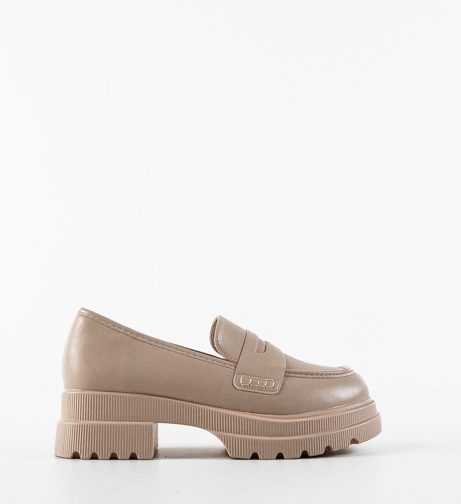 Pantofi Casual Tess Bej - Confort și Stil Zilnic - imagine 4