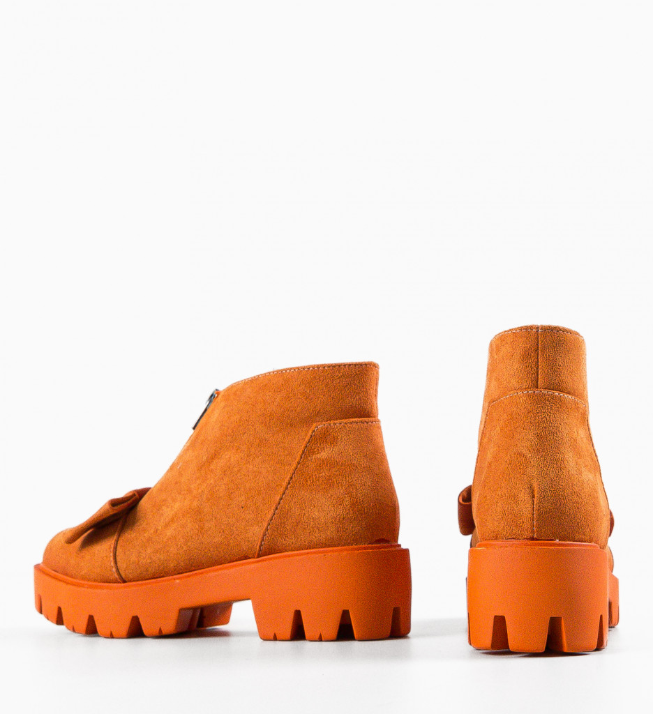 Pantofi Casual Parmeno Portocalii - Stil și Confort - imagine 7