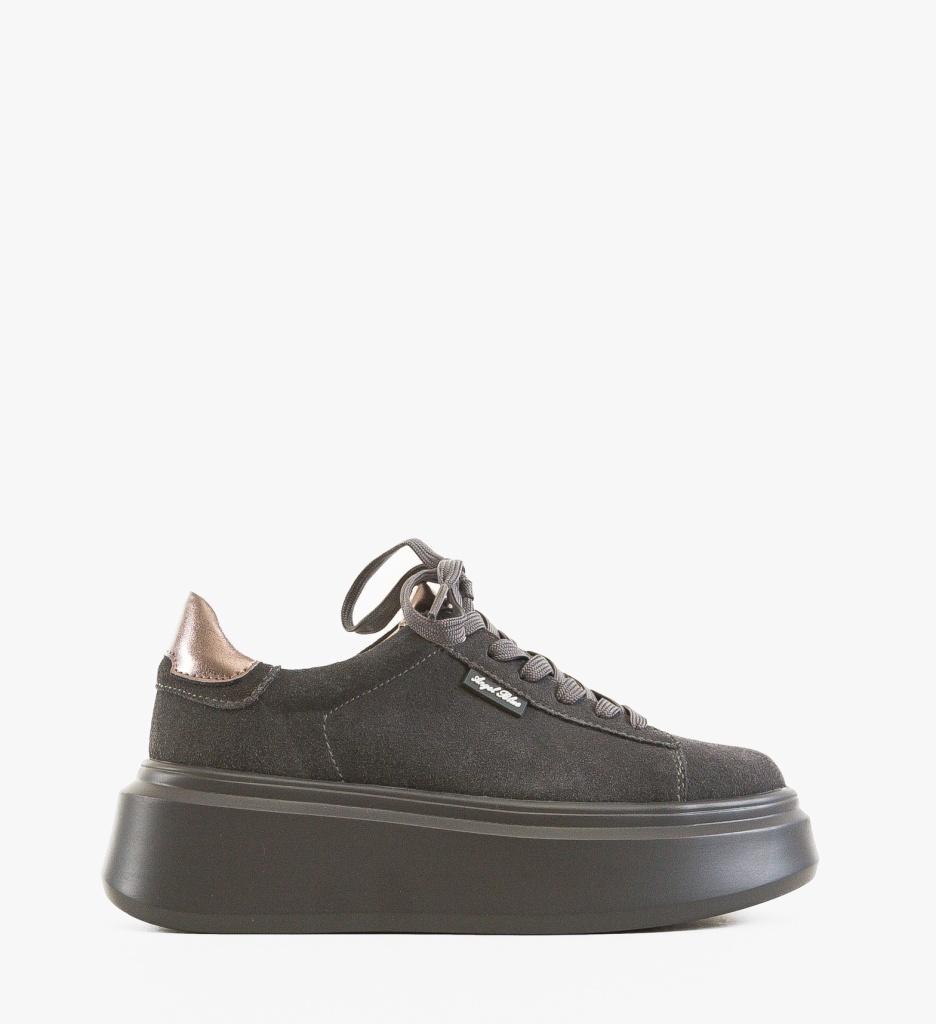 Sneakers Dama Kamin Gri - Confort și Stil - imagine 5