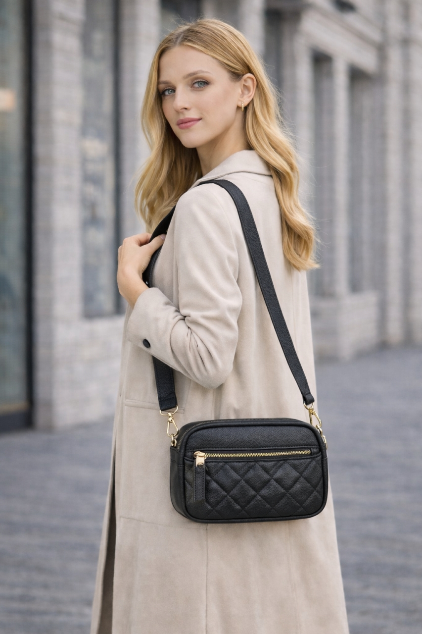 Geanta Dama Iocasta GT3153 Delis Negru - imagine 2