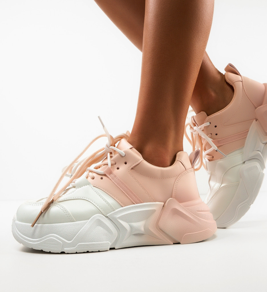 Sneakers Dama Roz - Confort și Stil Urban