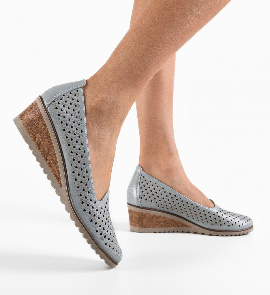 Pantofi Casual Vrezik Albastri - Stil și Confort - imagine 4