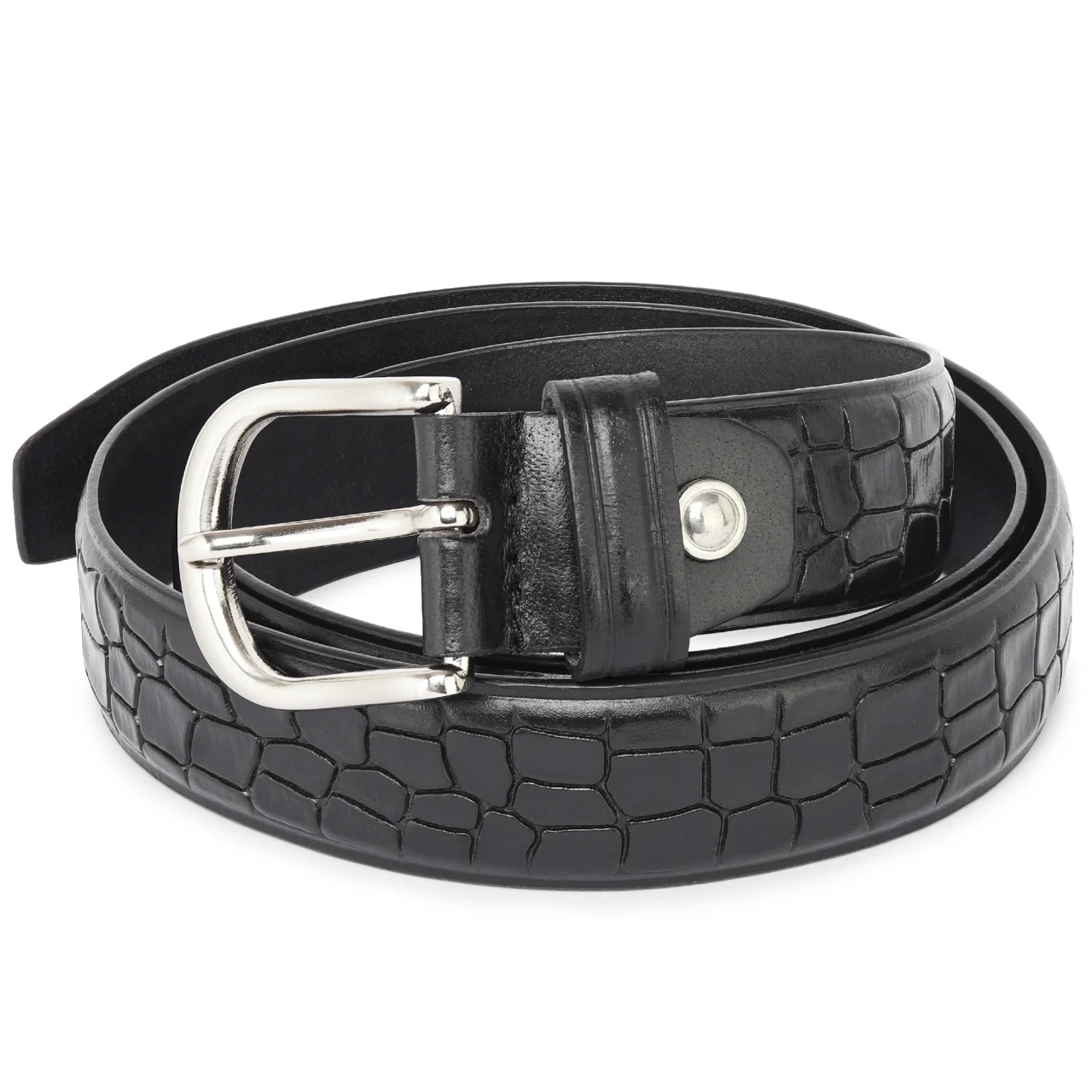 Set Cadou Barbati Piele Naturala Portofel + Curea Ronno - imagine 4