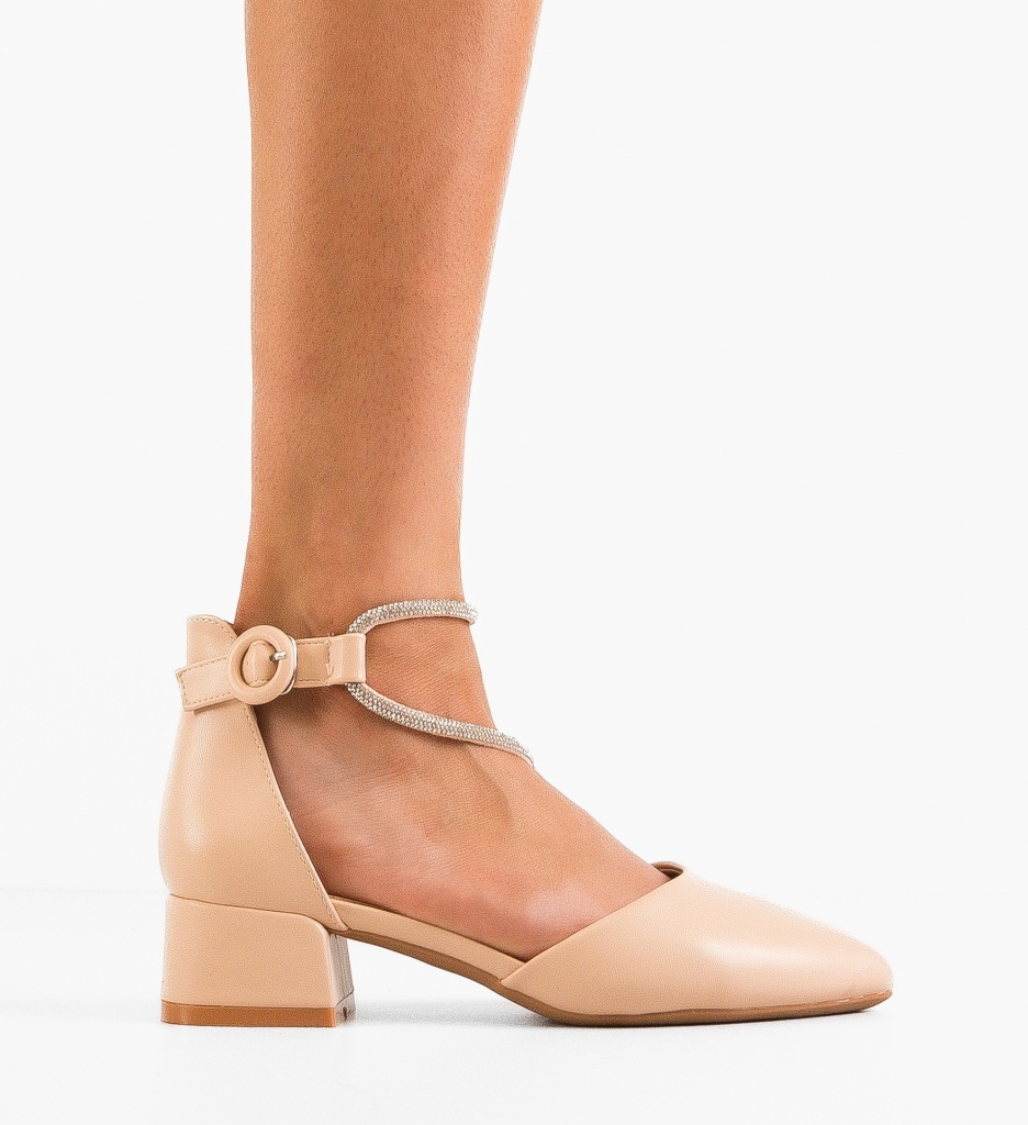 Pantofi Naane Bej | Eleganță și Versatilitate - imagine 6