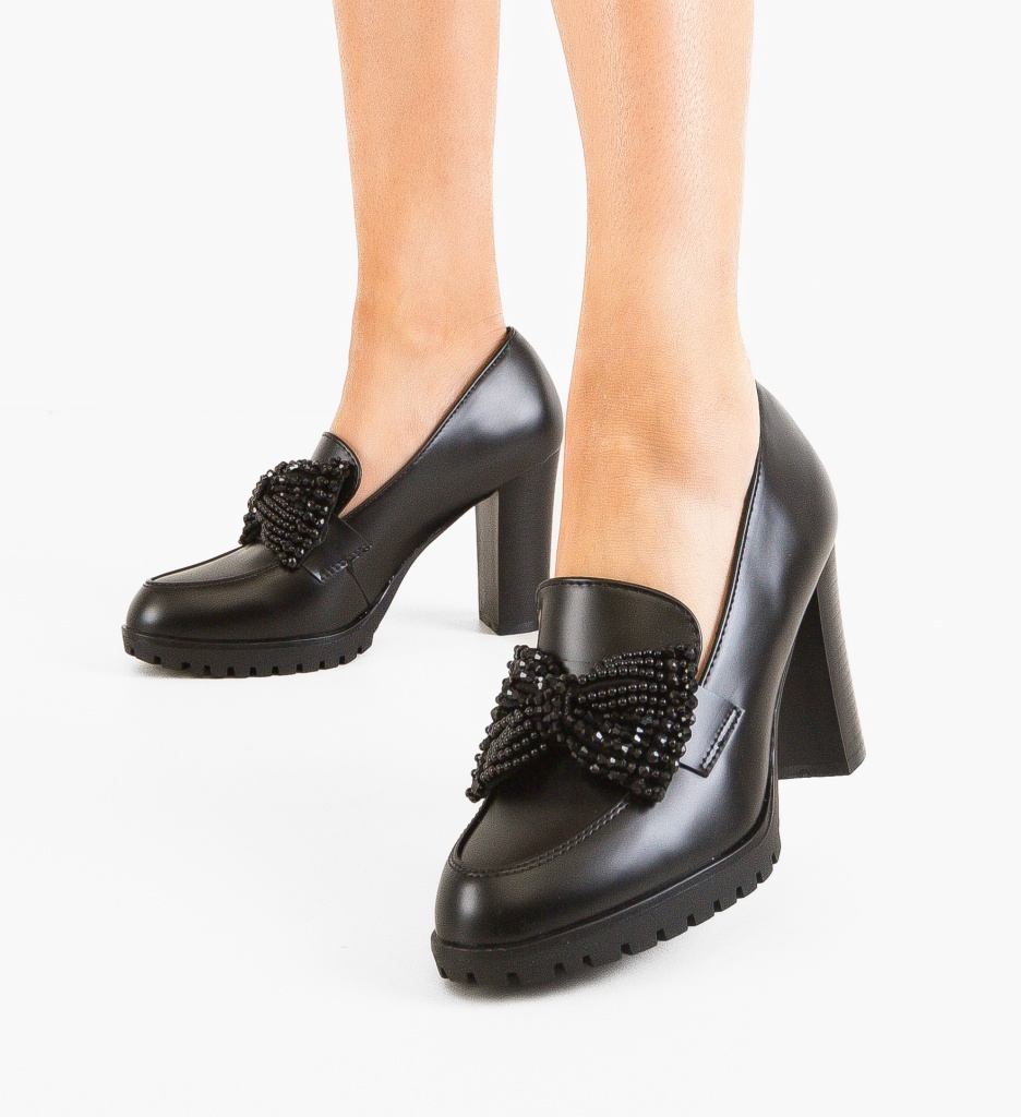 Pantofi Ashleigh Negri cu Toc Eleganți - imagine 3