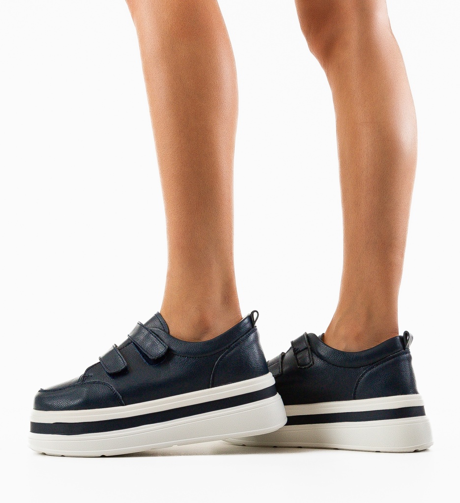 Pantofi Akoste Bleumarin - Stil și Confort Casual - imagine 3