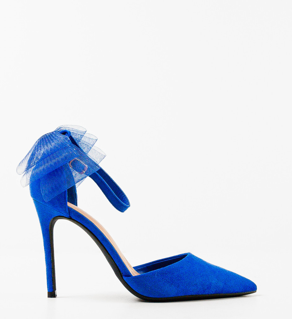 Pantofi Dama Serrano Albastri | Eleganță și Stil - imagine 2